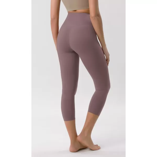 ODODOS ODCLOUD Crossover 78 Leggings with Back Pocket for Women 23quot  25quot  28quot V High Wasit Lounge Yoga PantsPurple Taupe