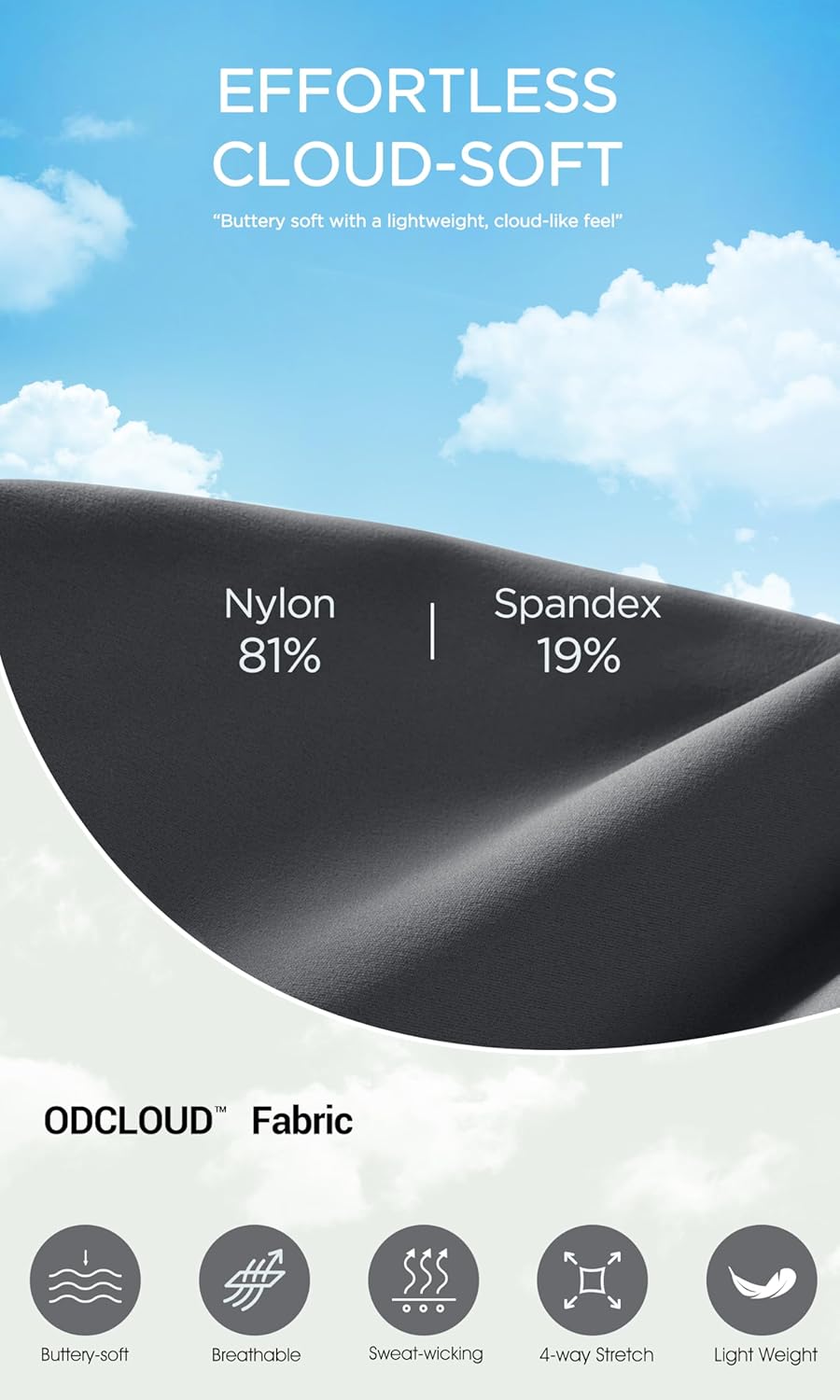 ODODOS Cloud Feeling SplitHem Flared Pants for Women 29quot 31quot High Waisted Lounge Bootcut Yoga PantsCharcoal