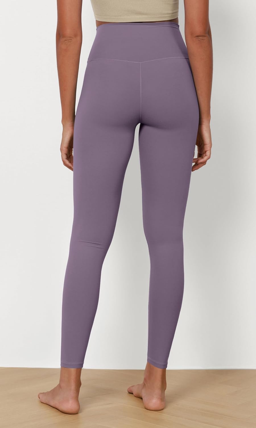 ODODOS ODCLOUD 2Pack Buttery Soft Lounge Yoga Leggings for Women 23quot  25quot 28quot High Waist Yoga PantsBlackash Violet