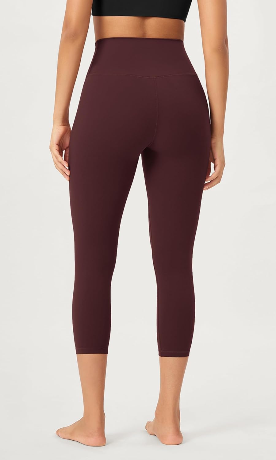 ODODOS ODCLOUD 2Pack Buttery Soft Lounge Yoga Leggings for Women 23quot  25quot 28quot High Waist Yoga PantsBlackburgundy
