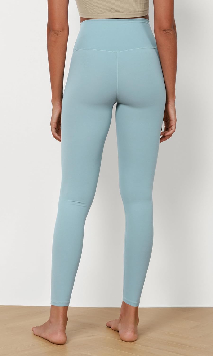 ODODOS ODCLOUD 2Pack Buttery Soft Lounge Yoga Leggings for Women 23quot  25quot 28quot High Waist Yoga PantsBlackchambray