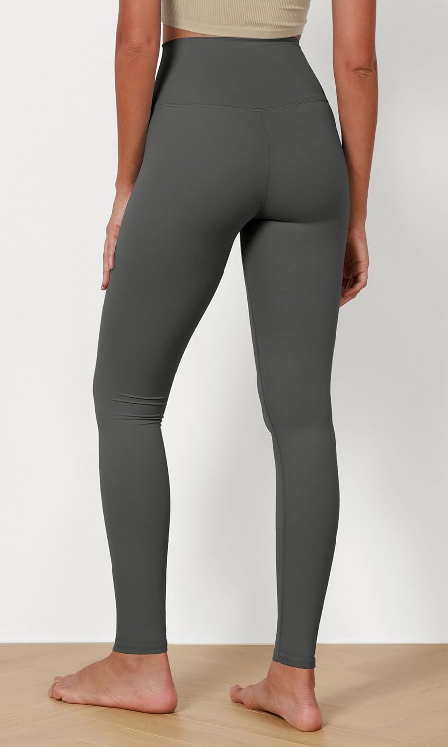 ODODOS ODCLOUD 2Pack Buttery Soft Lounge Yoga Leggings for Women 23quot  25quot 28quot High Waist Yoga PantsBlackcharcoal