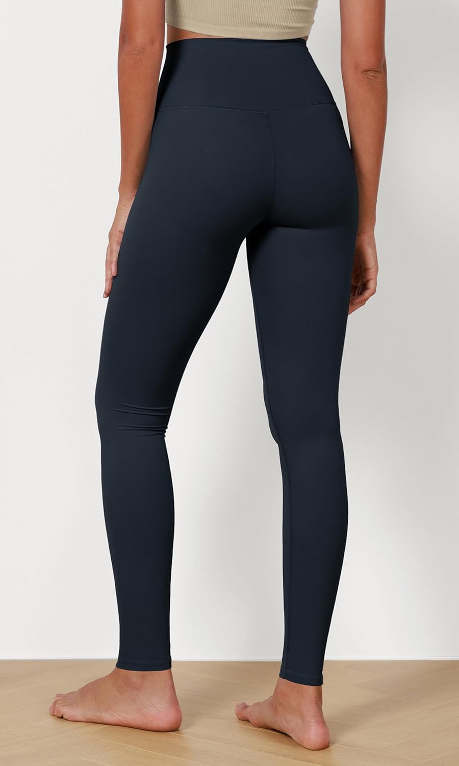 ODODOS ODCLOUD 2Pack Buttery Soft Lounge Yoga Leggings for Women 23quot  25quot 28quot High Waist Yoga PantsBlackdeep Navy