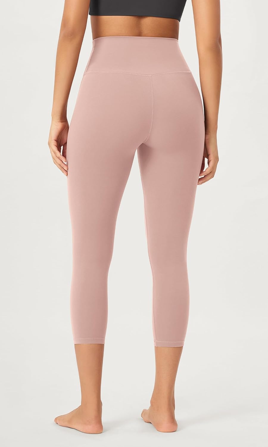 ODODOS ODCLOUD 2Pack Buttery Soft Lounge Yoga Leggings for Women 23quot  25quot 28quot High Waist Yoga PantsBlackdusty Pink