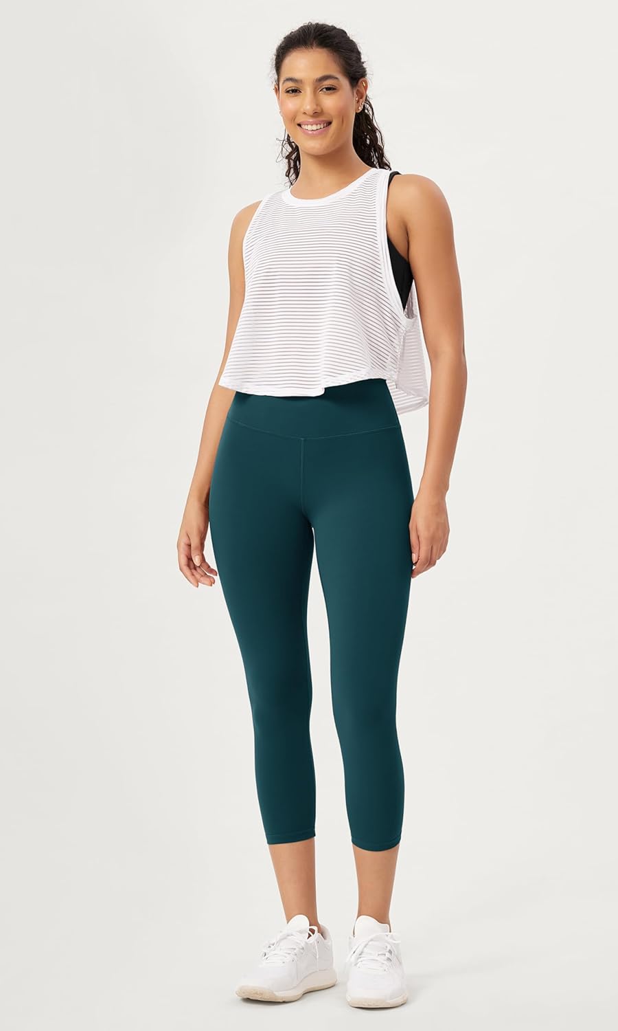 ODODOS ODCLOUD 2Pack Buttery Soft Lounge Yoga Leggings for Women 23quot  25quot 28quot High Waist Yoga PantsBlackforest Teal