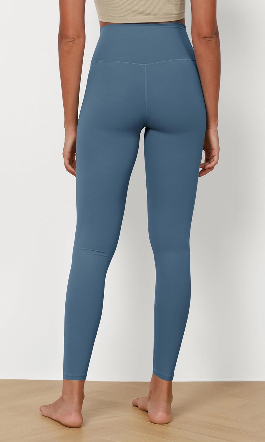 ODODOS ODCLOUD 2Pack Buttery Soft Lounge Yoga Leggings for Women 23quot  25quot 28quot High Waist Yoga PantsBlackink Blue