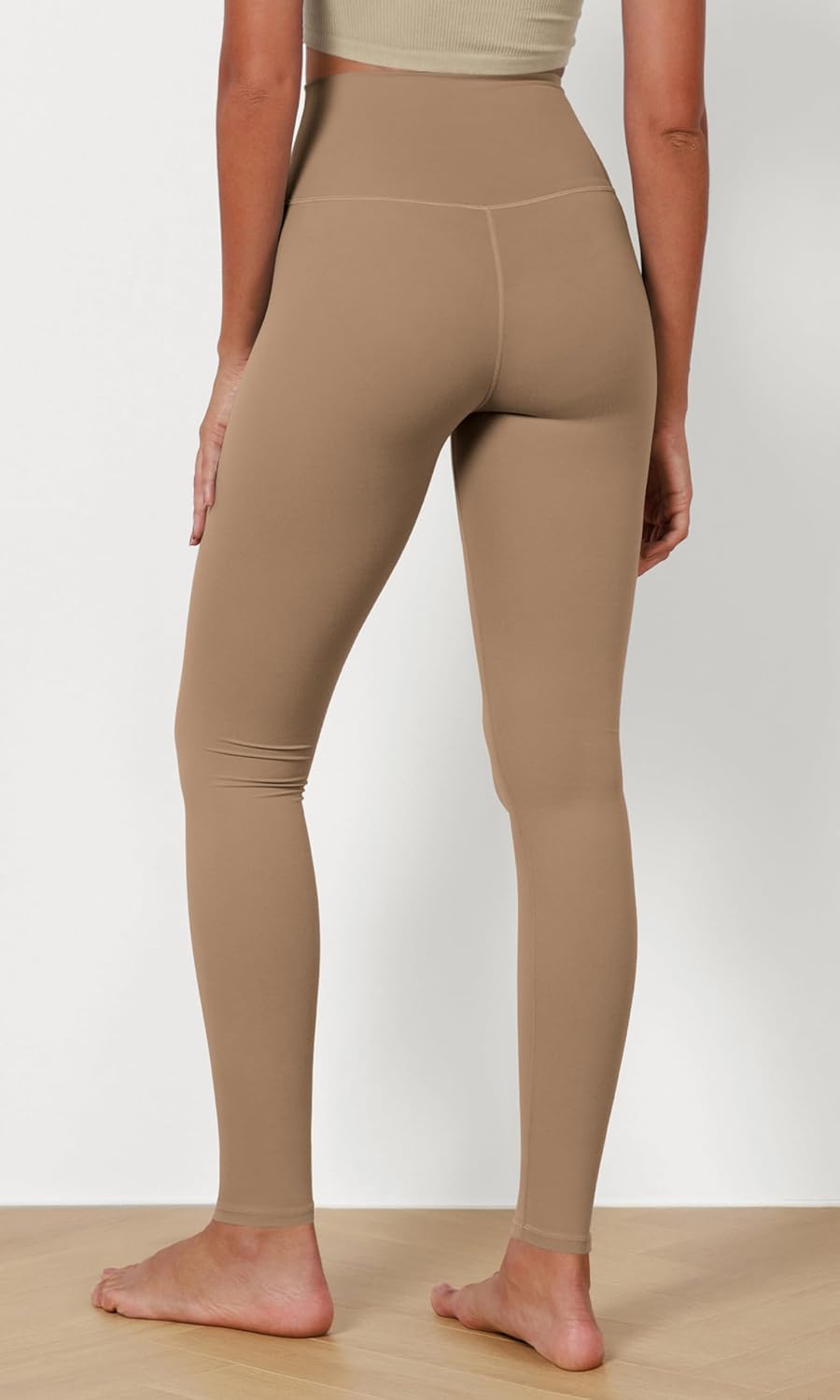 ODODOS ODCLOUD 2Pack Buttery Soft Lounge Yoga Leggings for Women 23quot  25quot 28quot High Waist Yoga PantsBlacklight Brown