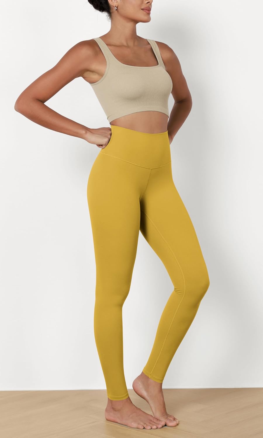 ODODOS ODCLOUD 2Pack Buttery Soft Lounge Yoga Leggings for Women 23quot  25quot 28quot High Waist Yoga PantsBlackmango Mint
