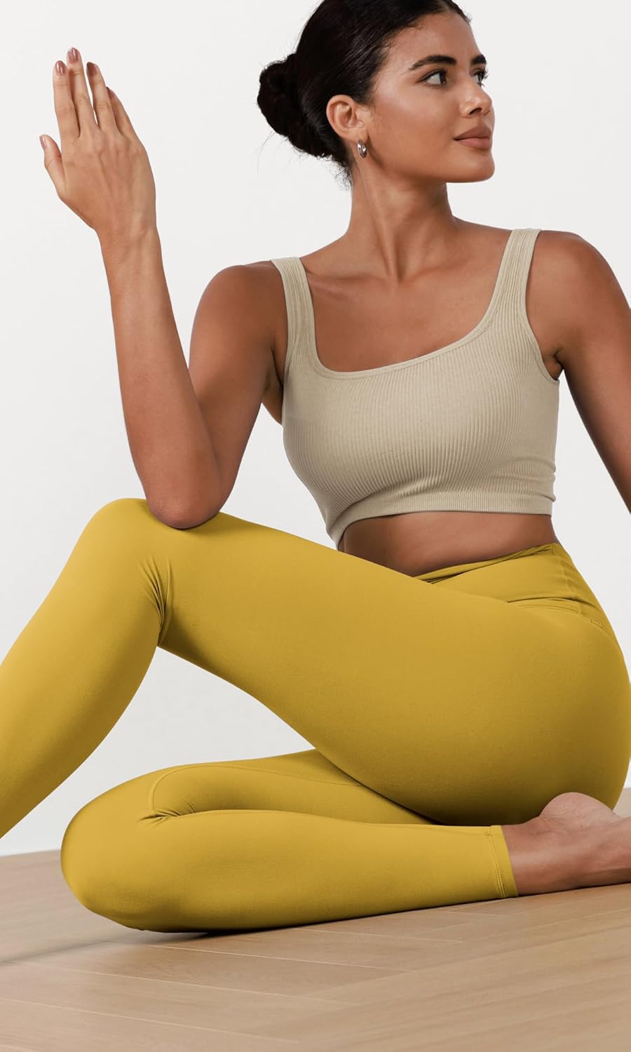 ODODOS ODCLOUD 2Pack Buttery Soft Lounge Yoga Leggings for Women 23quot  25quot 28quot High Waist Yoga PantsBlackmango Mint
