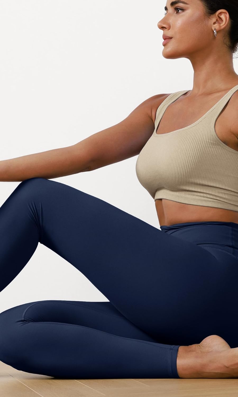 ODODOS ODCLOUD 2Pack Buttery Soft Lounge Yoga Leggings for Women 23quot  25quot 28quot High Waist Yoga PantsBlacknavy