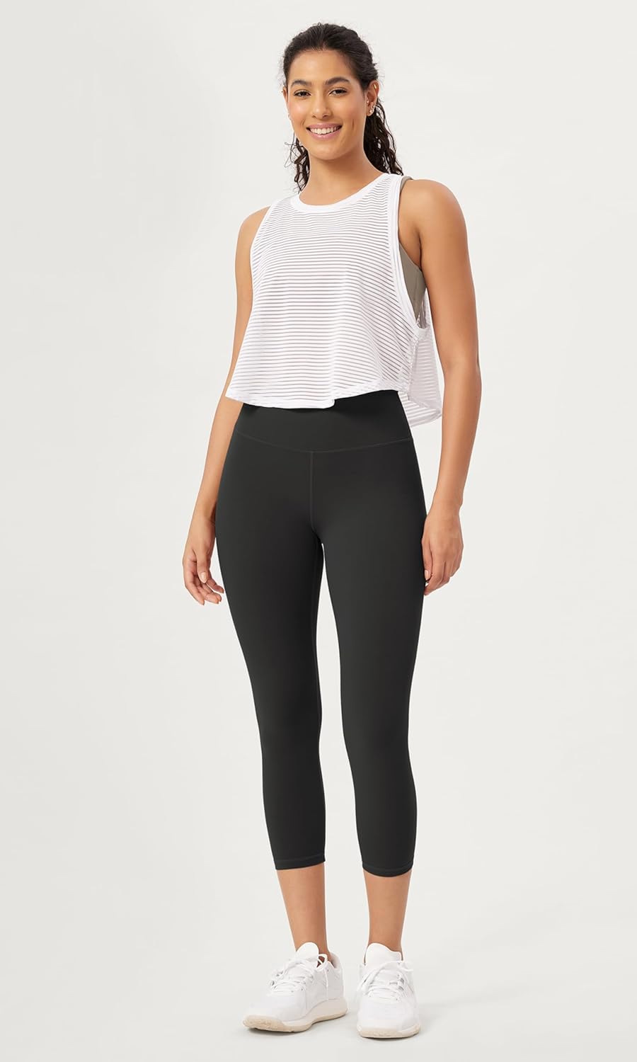 ODODOS ODCLOUD 2Pack Buttery Soft Lounge Yoga Leggings for Women 23quot  25quot 28quot High Waist Yoga PantsBlackonyx Black Grey