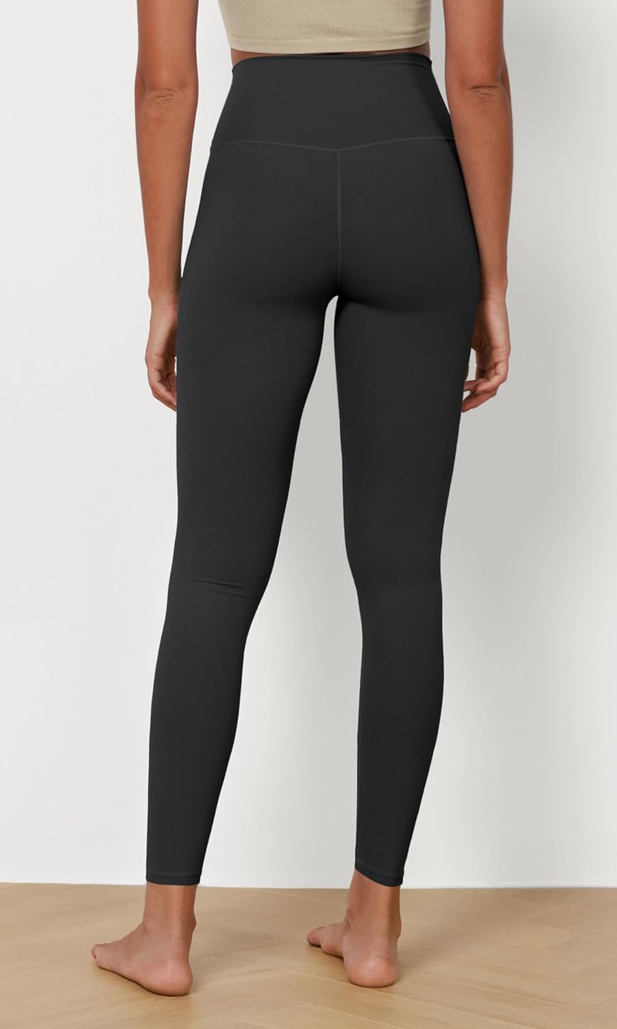 ODODOS ODCLOUD 2Pack Buttery Soft Lounge Yoga Leggings for Women 23quot  25quot 28quot High Waist Yoga PantsBlackonyx Black Grey