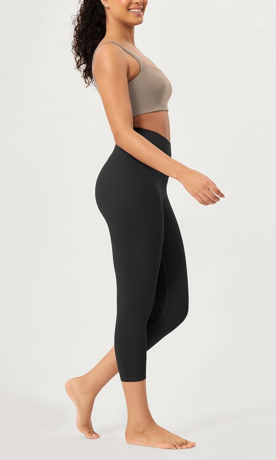 ODODOS ODCLOUD 2Pack Buttery Soft Lounge Yoga Leggings for Women 23quot  25quot 28quot High Waist Yoga PantsBlackonyx Black Grey