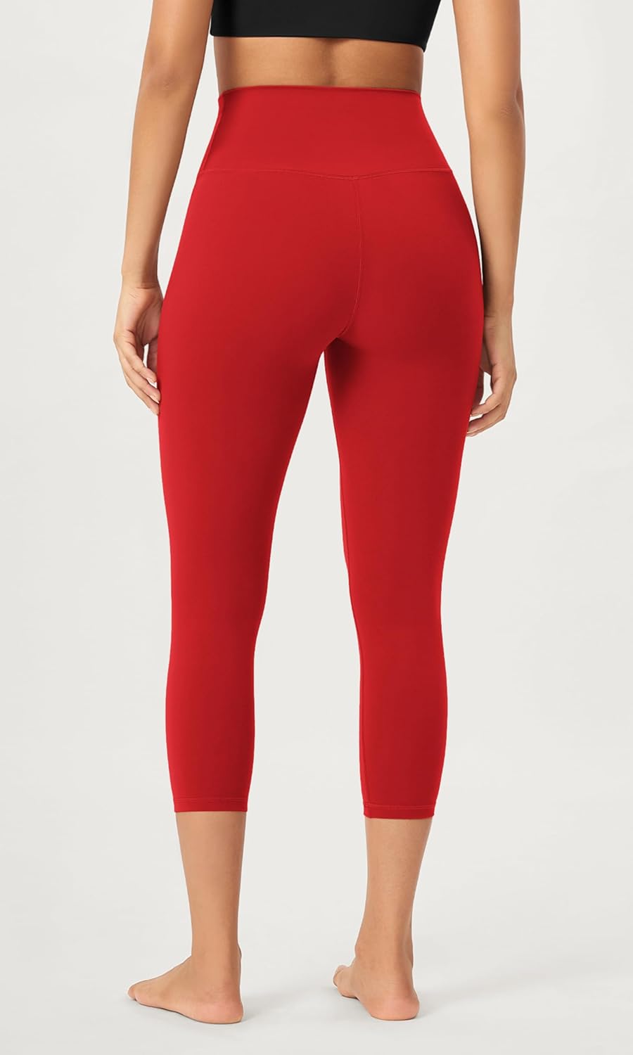 ODODOS ODCLOUD 2Pack Buttery Soft Lounge Yoga Leggings for Women 23quot  25quot 28quot High Waist Yoga PantsBlackred