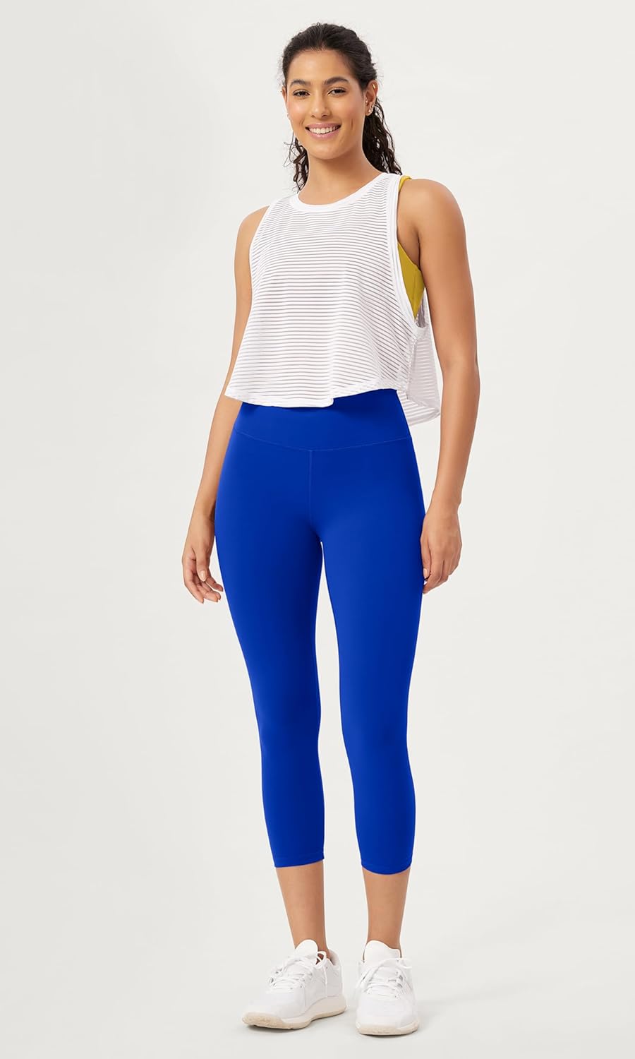 ODODOS ODCLOUD 2Pack Buttery Soft Lounge Yoga Leggings for Women 23quot  25quot 28quot High Waist Yoga PantsBlackroyal Blue