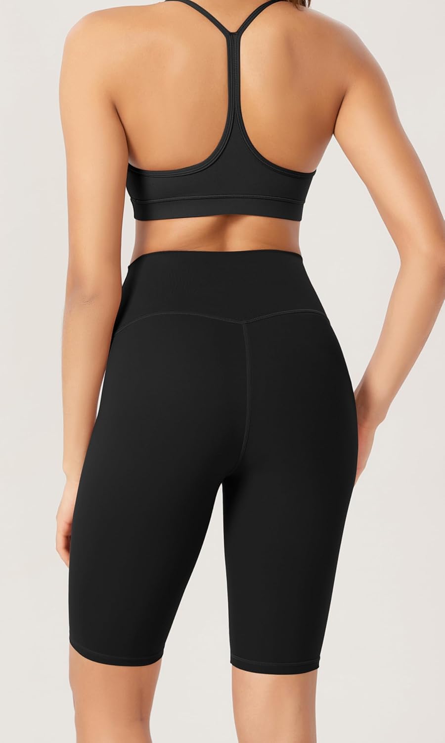 ODODOS ODCLOUD 2Pack Lounge Yoga Shorts for Women 4quot  6quot  8quot 10quot High Waist Buttery Soft Biker Shorts1blackblack