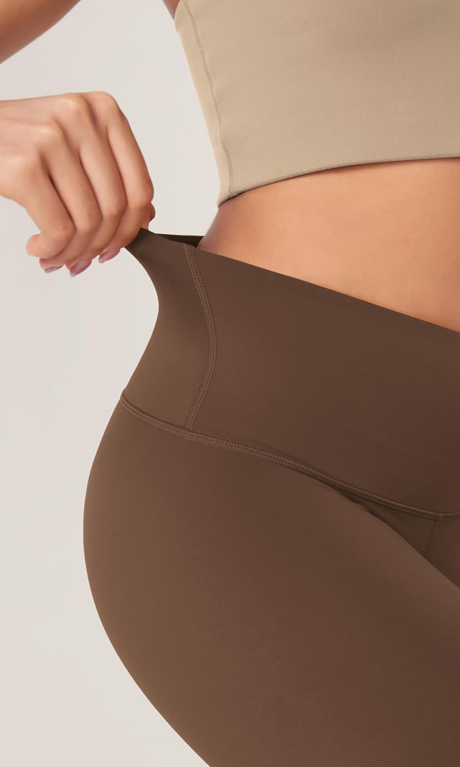 ODODOS ODCLOUD 2Pack Lounge Yoga Shorts for Women 4quot  6quot  8quot 10quot High Waist Buttery Soft Biker ShortsBlackbrunette