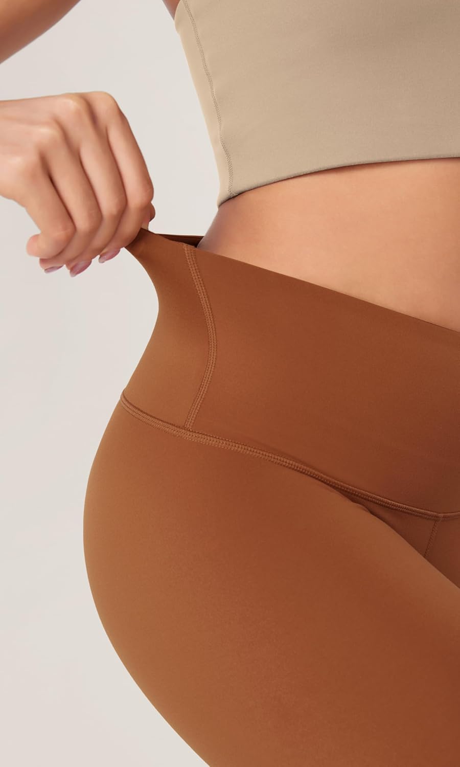 ODODOS ODCLOUD 2Pack Lounge Yoga Shorts for Women 4quot  6quot  8quot 10quot High Waist Buttery Soft Biker ShortsBlackcaramel