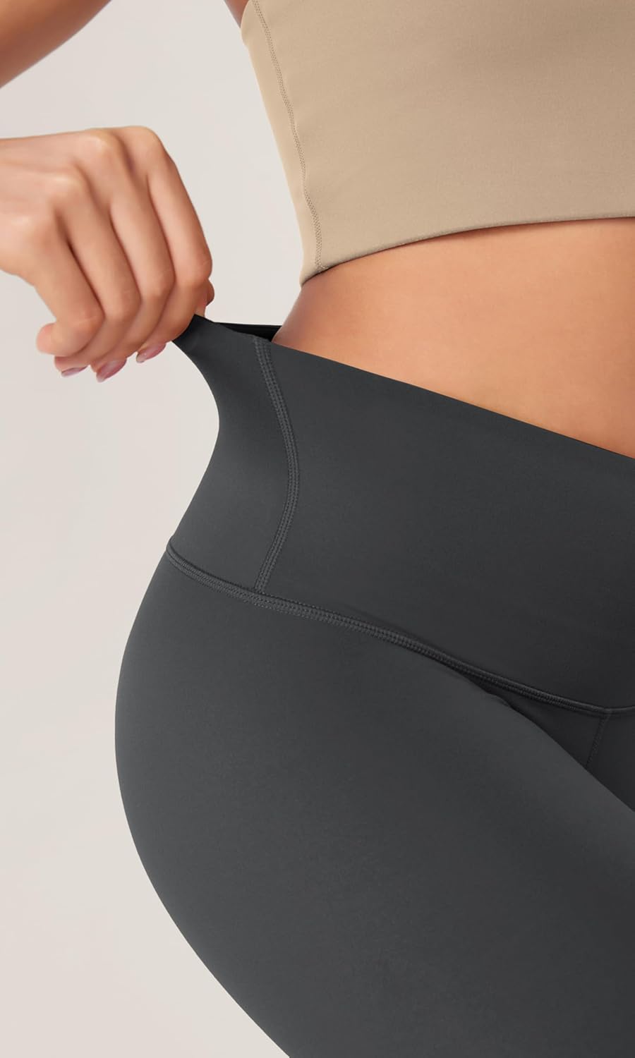 ODODOS ODCLOUD 2Pack Lounge Yoga Shorts for Women 4quot  6quot  8quot 10quot High Waist Buttery Soft Biker ShortsBlackcharcoal