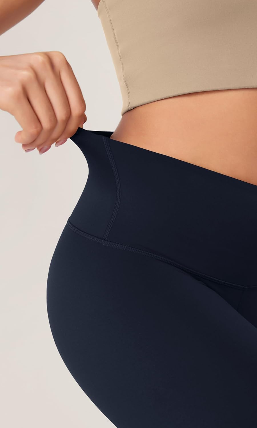 ODODOS ODCLOUD 2Pack Lounge Yoga Shorts for Women 4quot  6quot  8quot 10quot High Waist Buttery Soft Biker ShortsBlackdeep Navy