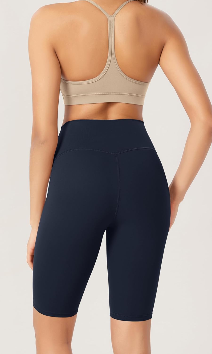 ODODOS ODCLOUD 2Pack Lounge Yoga Shorts for Women 4quot  6quot  8quot 10quot High Waist Buttery Soft Biker ShortsBlackdeep Navy