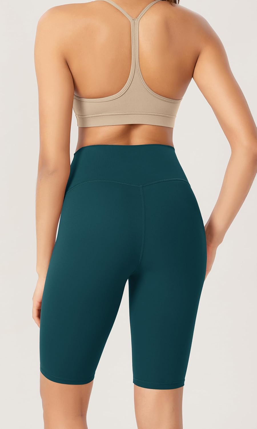 ODODOS ODCLOUD 2Pack Lounge Yoga Shorts for Women 4quot  6quot  8quot 10quot High Waist Buttery Soft Biker ShortsBlackforest Teal