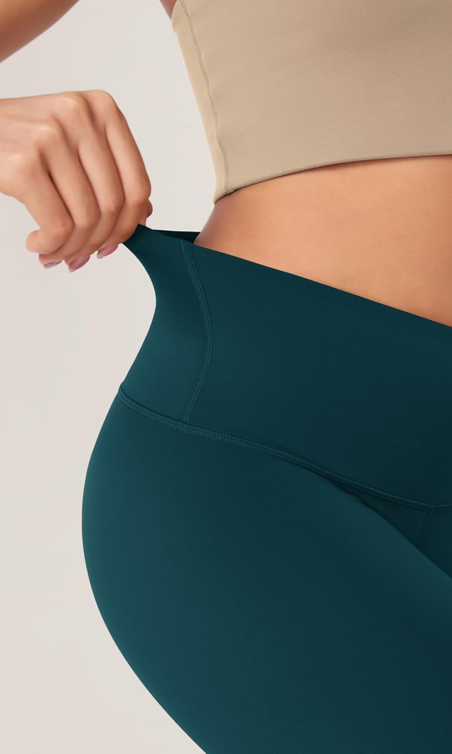 ODODOS ODCLOUD 2Pack Lounge Yoga Shorts for Women 4quot  6quot  8quot 10quot High Waist Buttery Soft Biker ShortsBlackforest Teal