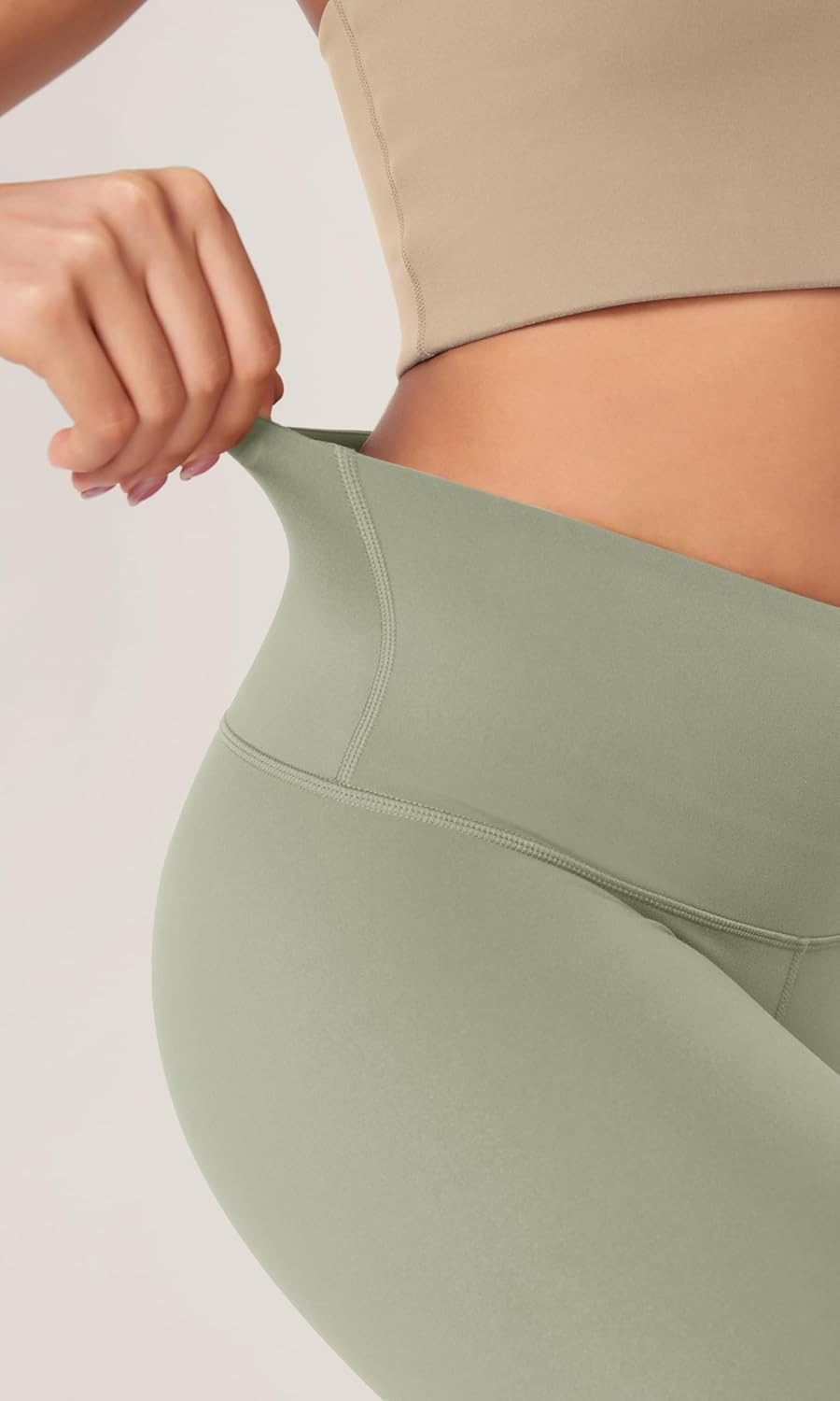 ODODOS ODCLOUD 2Pack Lounge Yoga Shorts for Women 4quot  6quot  8quot 10quot High Waist Buttery Soft Biker ShortsBlacklime Stone