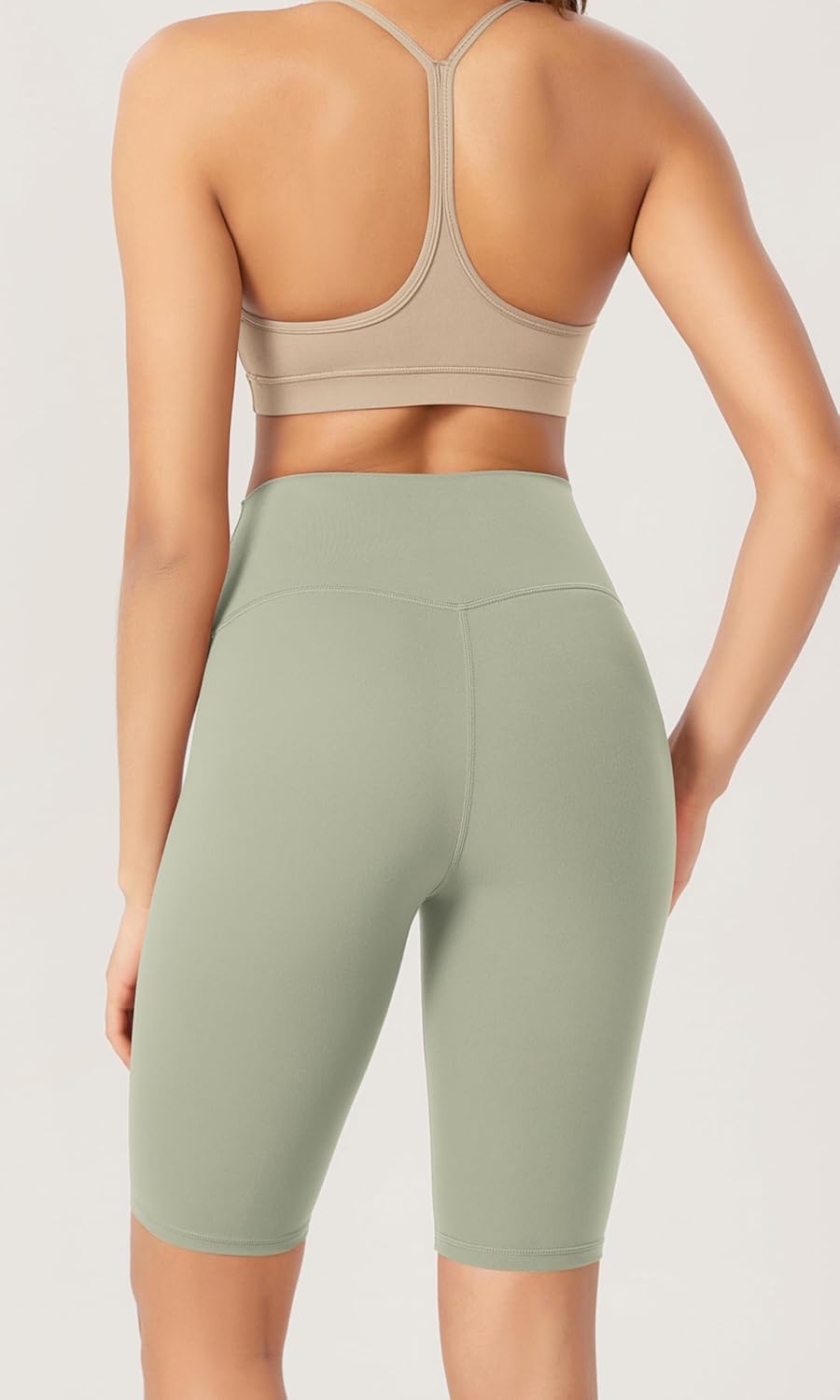 ODODOS ODCLOUD 2Pack Lounge Yoga Shorts for Women 4quot  6quot  8quot 10quot High Waist Buttery Soft Biker ShortsBlacklime Stone