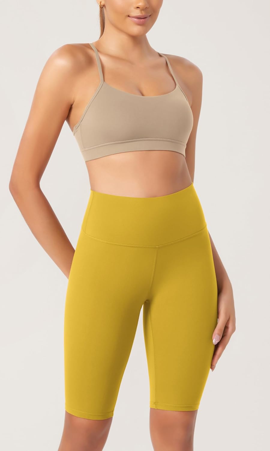 ODODOS ODCLOUD 2Pack Lounge Yoga Shorts for Women 4quot  6quot  8quot 10quot High Waist Buttery Soft Biker ShortsBlackmango Mint