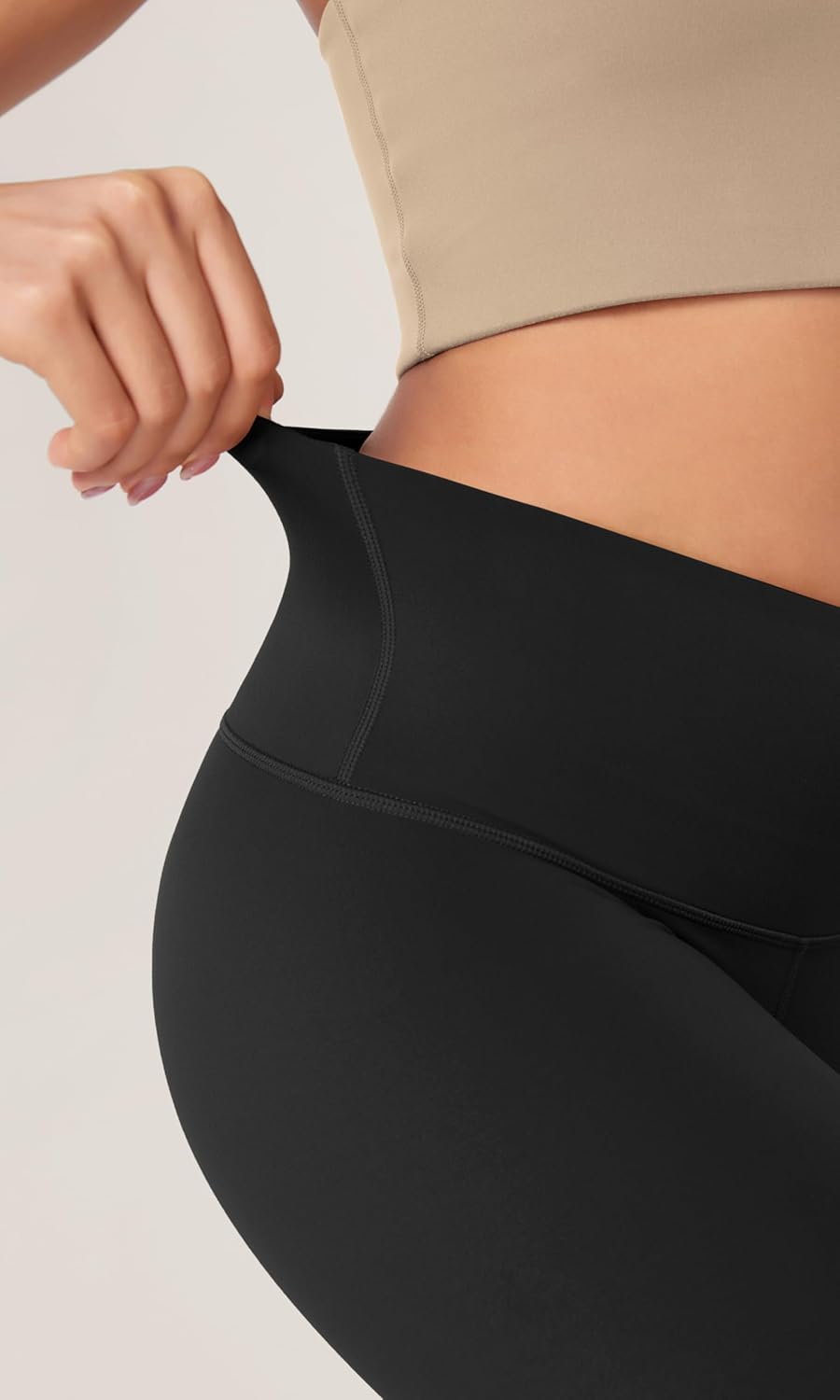 ODODOS ODCLOUD 2Pack Lounge Yoga Shorts for Women 4quot  6quot  8quot 10quot High Waist Buttery Soft Biker ShortsBlackonyx Black Grey
