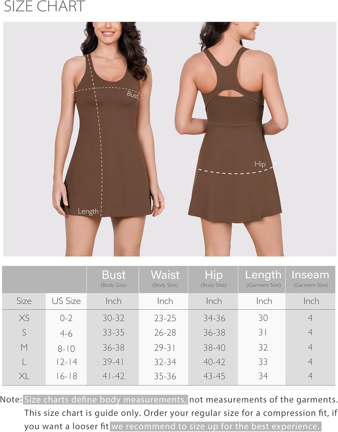 ODODOS Womens Cloud Feeling Racerback Tennis Dress with Separate Shorts and Built in Bra Mini Tank DressDark Purple