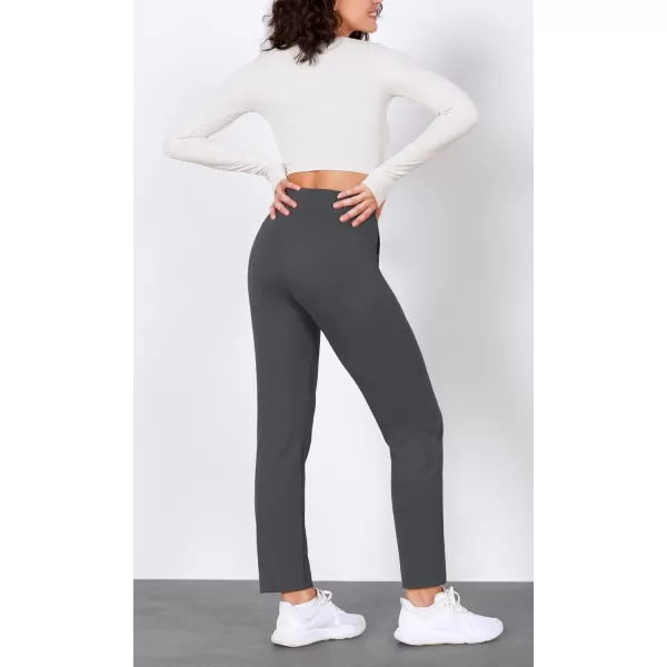 ODODOS Cloud Feeling Jogger Pants with Pockets for Women High Waist Sweatpants Casual Lounge Ankle PantsCharcoal