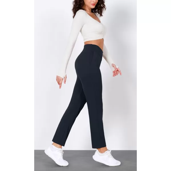 ODODOS Cloud Feeling Jogger Pants with Pockets for Women High Waist Sweatpants Casual Lounge Ankle PantsDeep Navy