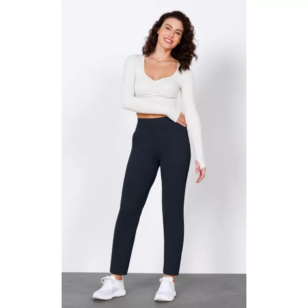 ODODOS Cloud Feeling Jogger Pants with Pockets for Women High Waist Sweatpants Casual Lounge Ankle PantsDeep Navy