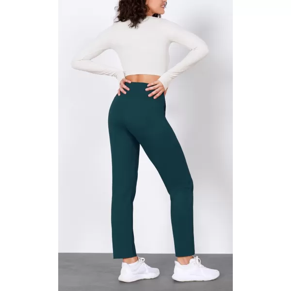 ODODOS Cloud Feeling Jogger Pants with Pockets for Women High Waist Sweatpants Casual Lounge Ankle PantsForest Teal