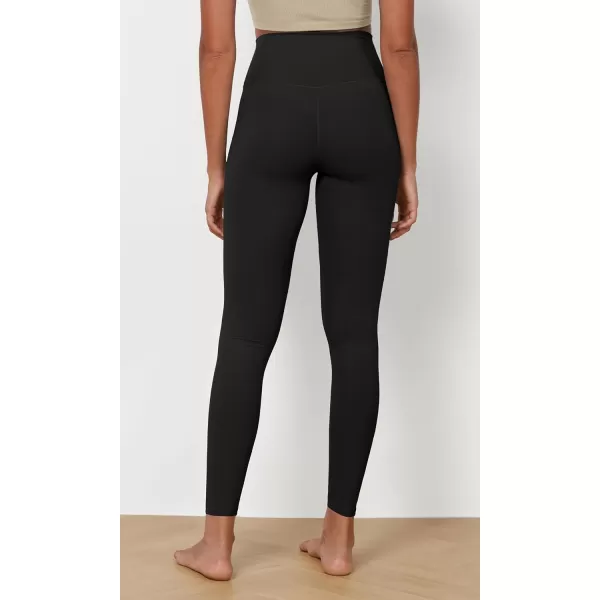 ODODOS ODCLOUD 2Pack Buttery Soft Lounge Yoga Leggings for Women 23quot  25quot 28quot High Waist Yoga Pants1blackblack