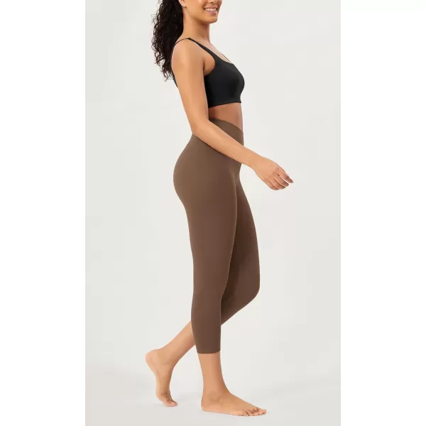 ODODOS ODCLOUD 2Pack Buttery Soft Lounge Yoga Leggings for Women 23quot  25quot 28quot High Waist Yoga PantsBlackbrunette