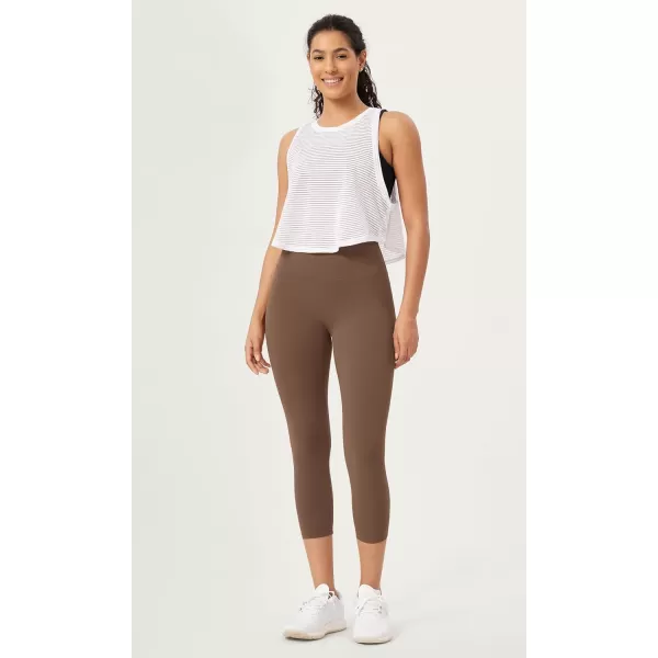 ODODOS ODCLOUD 2Pack Buttery Soft Lounge Yoga Leggings for Women 23quot  25quot 28quot High Waist Yoga PantsBlackbrunette