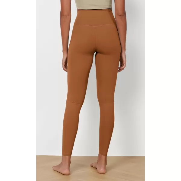 ODODOS ODCLOUD 2Pack Buttery Soft Lounge Yoga Leggings for Women 23quot  25quot 28quot High Waist Yoga PantsBlackcaramel