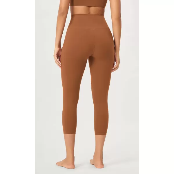 ODODOS ODCLOUD 2Pack Buttery Soft Lounge Yoga Leggings for Women 23quot  25quot 28quot High Waist Yoga PantsBlackcaramel
