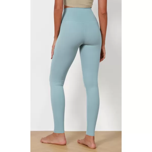 ODODOS ODCLOUD 2Pack Buttery Soft Lounge Yoga Leggings for Women 23quot  25quot 28quot High Waist Yoga PantsBlackchambray