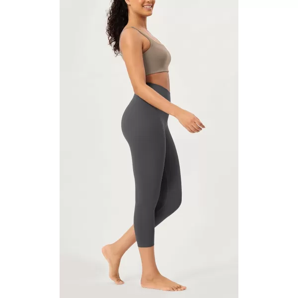 ODODOS ODCLOUD 2Pack Buttery Soft Lounge Yoga Leggings for Women 23quot  25quot 28quot High Waist Yoga PantsBlackcharcoal