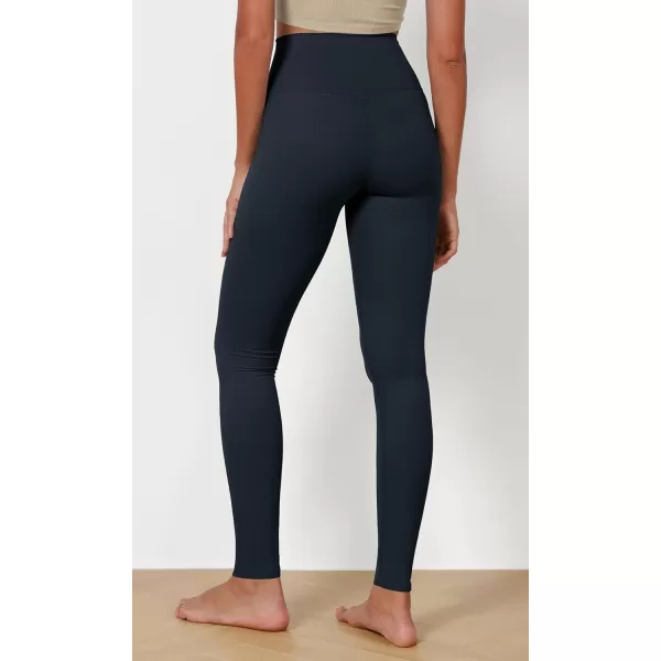 ODODOS ODCLOUD 2Pack Buttery Soft Lounge Yoga Leggings for Women 23quot  25quot 28quot High Waist Yoga PantsBlackdeep Navy