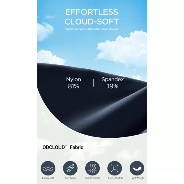 ODODOS ODCLOUD 2Pack Buttery Soft Lounge Yoga Leggings for Women 23quot  25quot 28quot High Waist Yoga PantsBlackdeep Navy