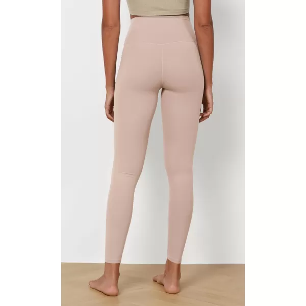 ODODOS ODCLOUD 2Pack Buttery Soft Lounge Yoga Leggings for Women 23quot  25quot 28quot High Waist Yoga PantsBlackdusty Pink