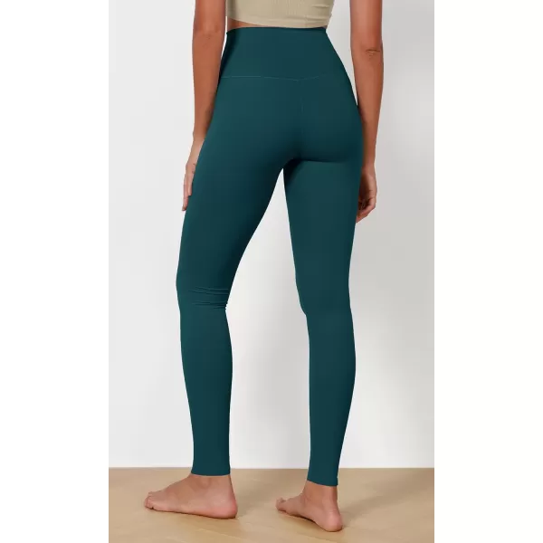 ODODOS ODCLOUD 2Pack Buttery Soft Lounge Yoga Leggings for Women 23quot  25quot 28quot High Waist Yoga PantsBlackforest Teal
