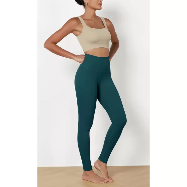 ODODOS ODCLOUD 2Pack Buttery Soft Lounge Yoga Leggings for Women 23quot  25quot 28quot High Waist Yoga PantsBlackforest Teal