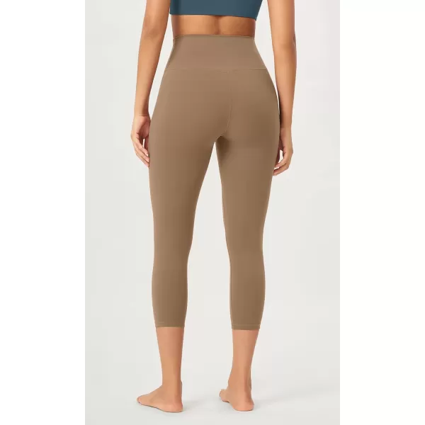ODODOS ODCLOUD 2Pack Buttery Soft Lounge Yoga Leggings for Women 23quot  25quot 28quot High Waist Yoga PantsBlacklight Brown