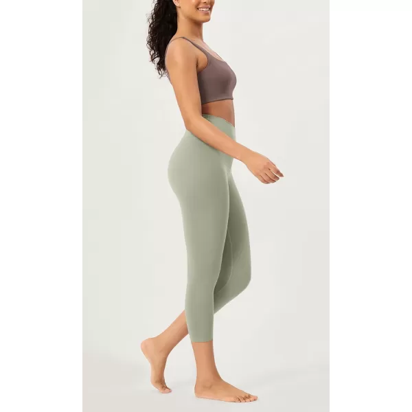 ODODOS ODCLOUD 2Pack Buttery Soft Lounge Yoga Leggings for Women 23quot  25quot 28quot High Waist Yoga PantsBlacklime Stone